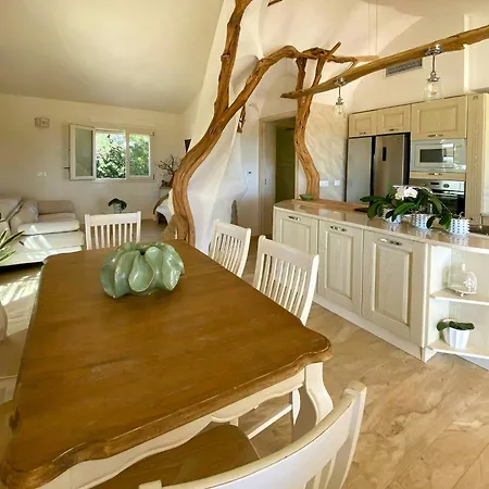 House In Olive Grove Between Valley And Sea *