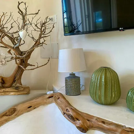House In Olive Grove Between Valley And Sea