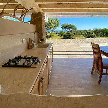 House In Olive Grove Between Valley And Sea Orosei